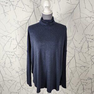 Kit and Ace Brushed French Terry Burrow Turtleneck Long Sleeve